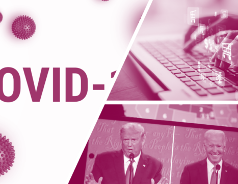 Trump, Biden et Covid